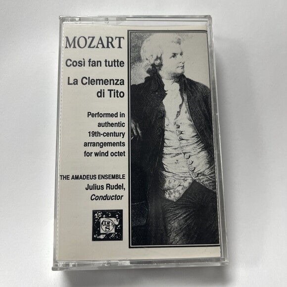 Mozart Cosi Fan Tutte La Clemenza di Tito The Amadeus Ensemble J. Rudel Cassette - Picture 1 of 2